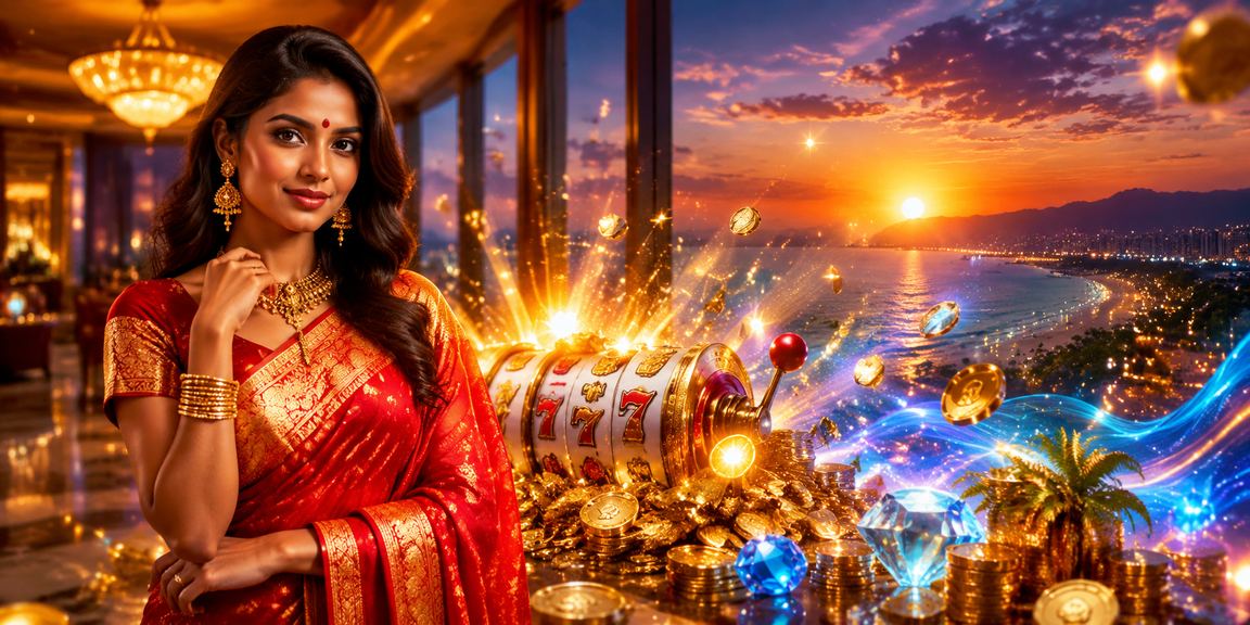 Chennai slot game with colorful saree theme ambience