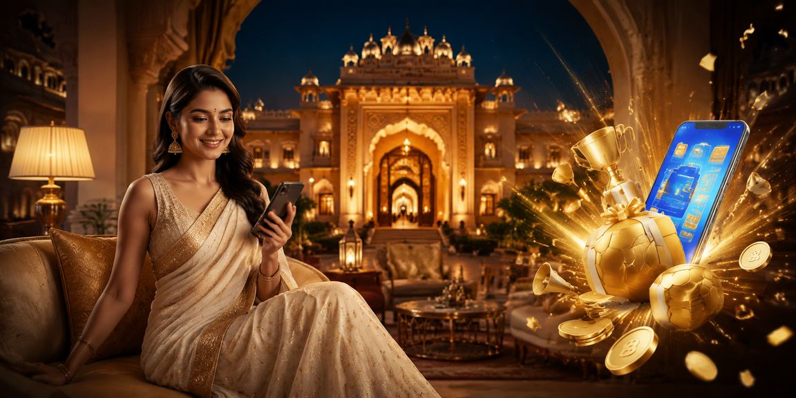 Indian woman making mobile payment for gaming platform